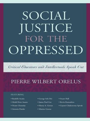 cover image of Social Justice for the Oppressed